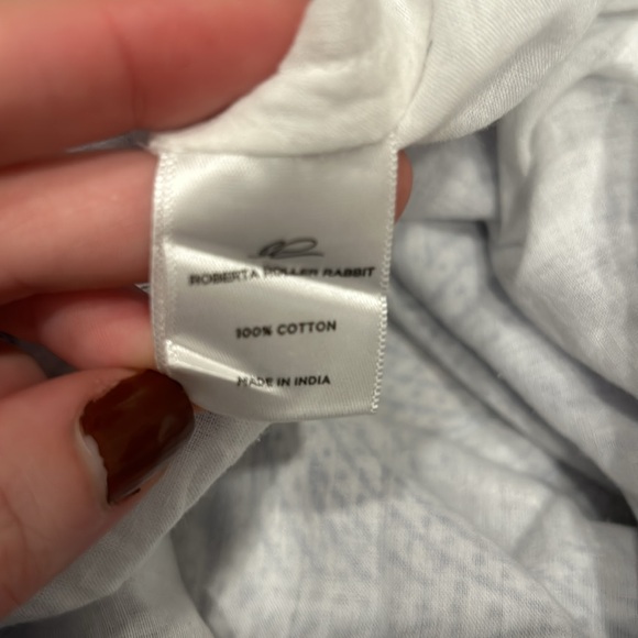 Roberta Roller Rabbit Tunic Dress with Metallic Embroidery - Picture 5 of 6